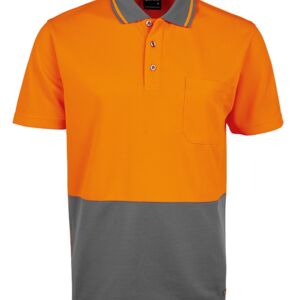 JB's Hi Vis 4602.1 Non Cuff Trad Polo Thumbnail