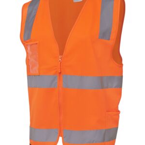 JB's Hi Vis (D+N) Zip Safety Vest Thumbnail