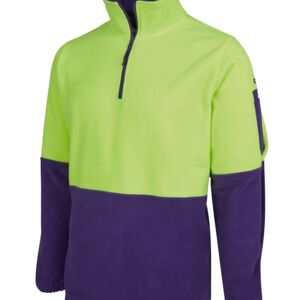 JB's Hi Vis 1/2 Zip Polar Fleece Thumbnail