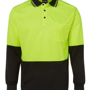 JB's Hi Vis L/S Trad Polo Thumbnail