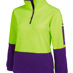 JB's HV Ladies 1/2 Zip Polar Thumbnail