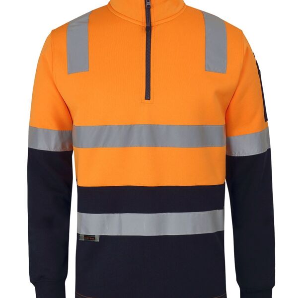 JB's 1/2 ZIP AUST. RAIL (D+N) FLEECE SWEATER Thumbnail
