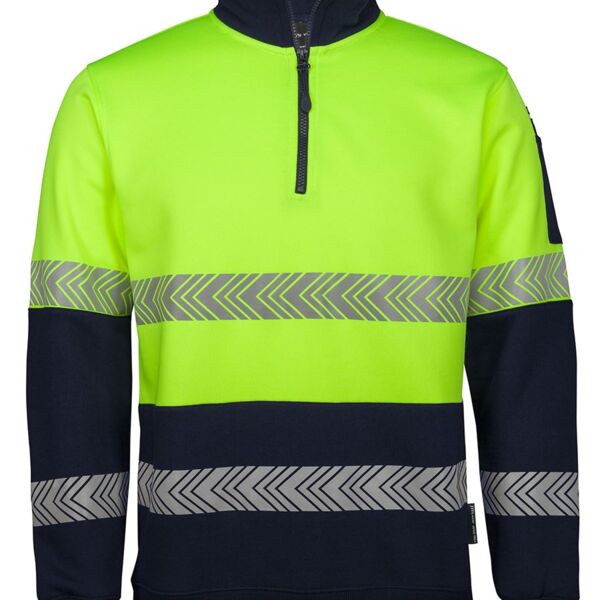 JB's HV 1/2 ZIP SEGMENTED TAPE FLEECY Thumbnail
