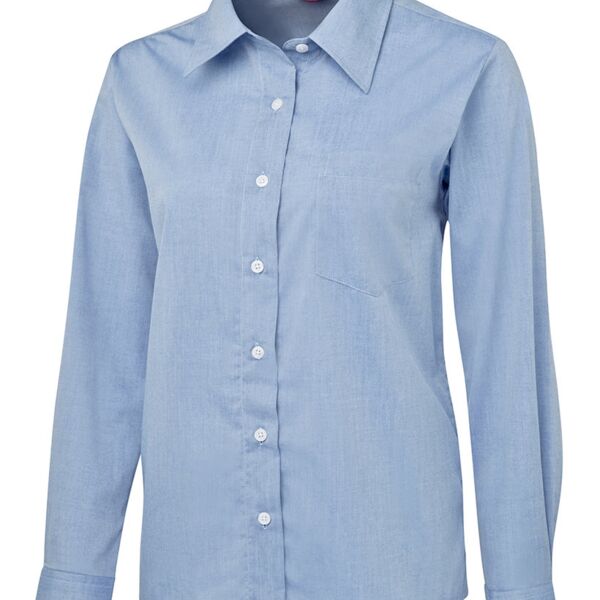JB's Ladies L/S Fine Chambray Shirt Thumbnail