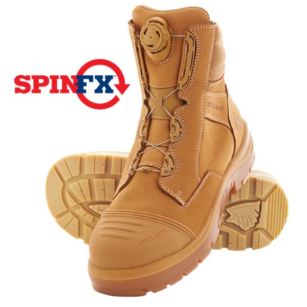STEEL BLUE SOUTHERN CROSS SPIN-FX™ Safety Work Boot Thumbnail