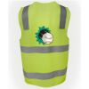 JB's Hi Vis (D+N) Zip Safety Vest Thumbnail