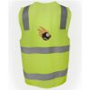 JB's Hi Vis (D+N) Zip Safety Vest Thumbnail
