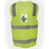 JB's Hi Vis (D+N) Zip Safety Vest Thumbnail