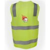 JB's Hi Vis (D+N) Zip Safety Vest Thumbnail