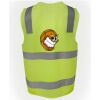 JB's Hi Vis (D+N) Zip Safety Vest Thumbnail
