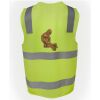 JB's Hi Vis (D+N) Zip Safety Vest Thumbnail