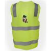JB's Hi Vis (D+N) Zip Safety Vest Thumbnail