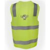 JB's Hi Vis (D+N) Zip Safety Vest Thumbnail
