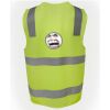 JB's Hi Vis (D+N) Zip Safety Vest Thumbnail