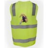 JB's Hi Vis (D+N) Zip Safety Vest Thumbnail