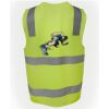 JB's Hi Vis (D+N) Zip Safety Vest Thumbnail