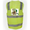 JB's Hi Vis (D+N) Zip Safety Vest Thumbnail