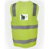 JB's Hi Vis (D+N) Zip Safety Vest Thumbnail