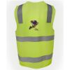 JB's Hi Vis (D+N) Zip Safety Vest Thumbnail
