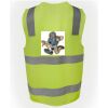 JB's Hi Vis (D+N) Zip Safety Vest Thumbnail