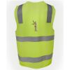JB's Hi Vis (D+N) Zip Safety Vest Thumbnail