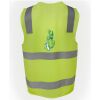 JB's Hi Vis (D+N) Zip Safety Vest Thumbnail
