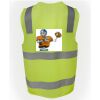JB's Hi Vis (D+N) Zip Safety Vest Thumbnail