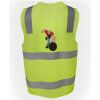 JB's Hi Vis (D+N) Zip Safety Vest Thumbnail