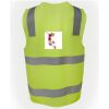JB's Hi Vis (D+N) Zip Safety Vest Thumbnail