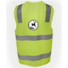 JB's Hi Vis (D+N) Zip Safety Vest Thumbnail