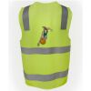 JB's Hi Vis (D+N) Zip Safety Vest Thumbnail