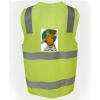 JB's Hi Vis (D+N) Zip Safety Vest Thumbnail