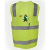 JB's Hi Vis (D+N) Zip Safety Vest Thumbnail