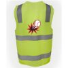 JB's Hi Vis (D+N) Zip Safety Vest Thumbnail