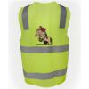 JB's Hi Vis (D+N) Zip Safety Vest Thumbnail