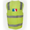 JB's Hi Vis (D+N) Zip Safety Vest Thumbnail