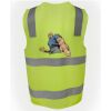 JB's Hi Vis (D+N) Zip Safety Vest Thumbnail