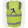JB's Hi Vis (D+N) Zip Safety Vest Thumbnail
