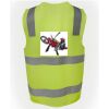 JB's Hi Vis (D+N) Zip Safety Vest Thumbnail
