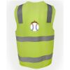 JB's Hi Vis (D+N) Zip Safety Vest Thumbnail