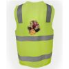 JB's Hi Vis (D+N) Zip Safety Vest Thumbnail