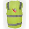 JB's Hi Vis (D+N) Zip Safety Vest Thumbnail