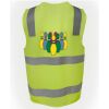 JB's Hi Vis (D+N) Zip Safety Vest Thumbnail