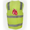 JB's Hi Vis (D+N) Zip Safety Vest Thumbnail