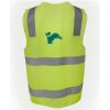 JB's Hi Vis (D+N) Zip Safety Vest Thumbnail