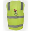 JB's Hi Vis (D+N) Zip Safety Vest Thumbnail