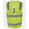 JB's Hi Vis (D+N) Zip Safety Vest Thumbnail