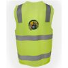 JB's Hi Vis (D+N) Zip Safety Vest Thumbnail
