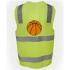 JB's Hi Vis (D+N) Zip Safety Vest Thumbnail