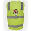 JB's Hi Vis (D+N) Zip Safety Vest Thumbnail